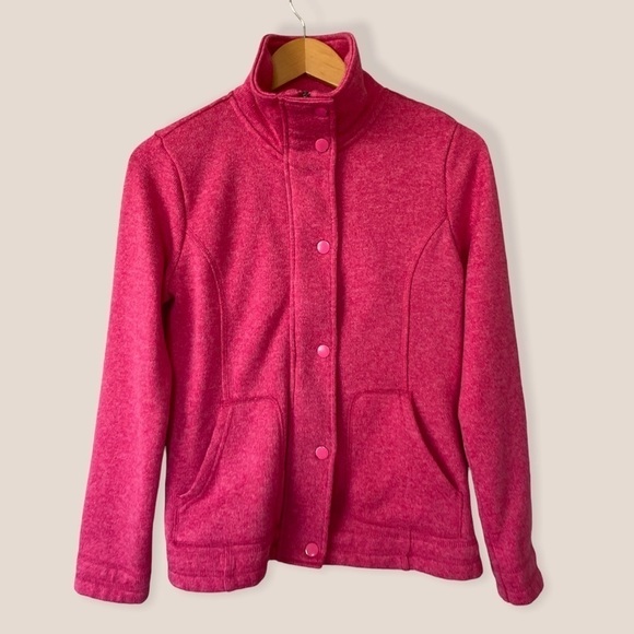 JESSICA Pink Button Up Sweater - Picture 1 of 9
